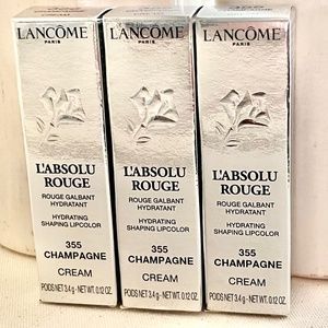 Lancôme L’Absolue Rouge Hydrating Lipcolor 355 — Champagne Cream